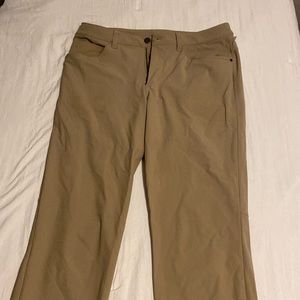 Lulu lemon khakis size 32